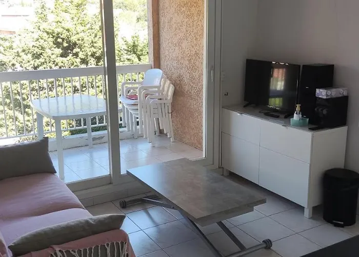Appartement T2 Climatise Dans Residence Calme
